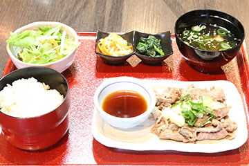 焼きしゃぶ御膳
